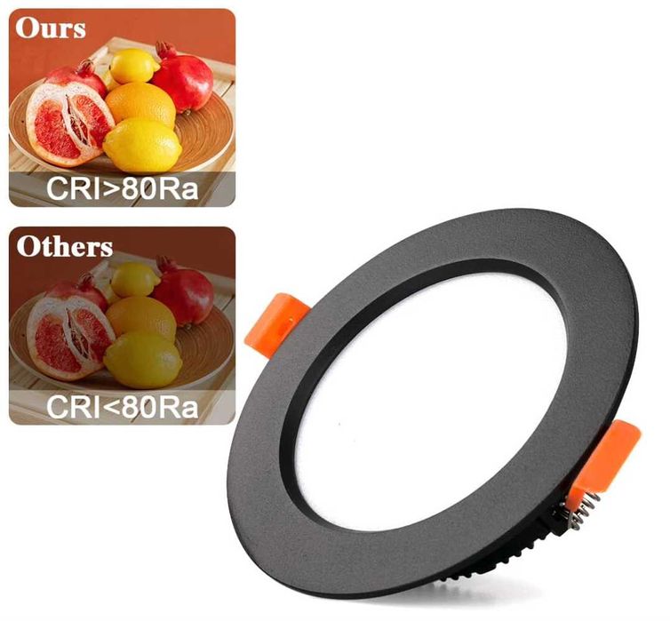 Комплект от 5 LED Спот Лампи за Вграждане 7W 700lm, Топло бяло 3000K