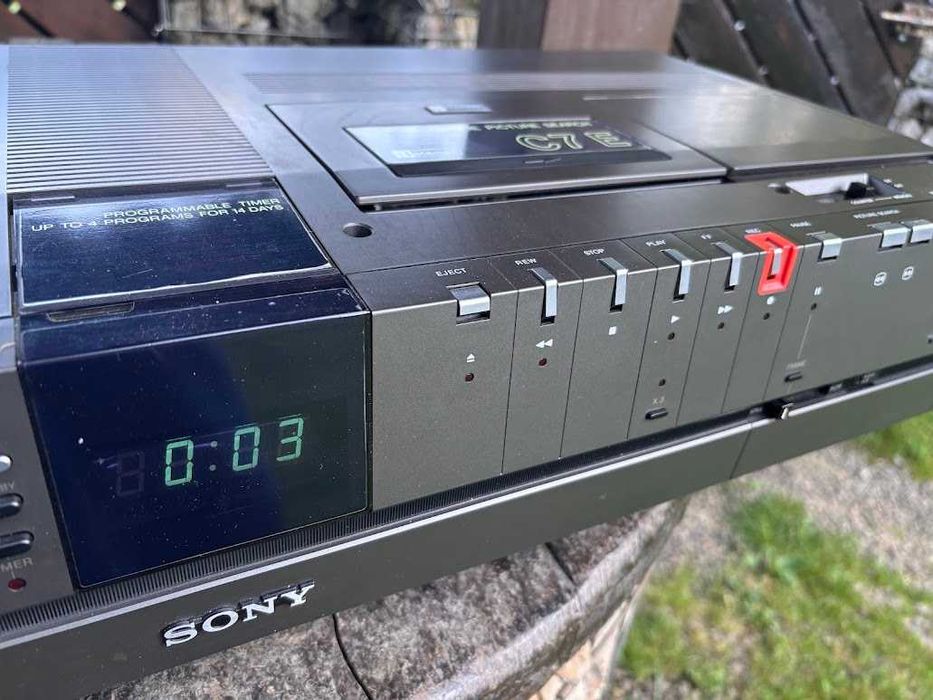 Vand video recorder,betamax SONY C7E,video