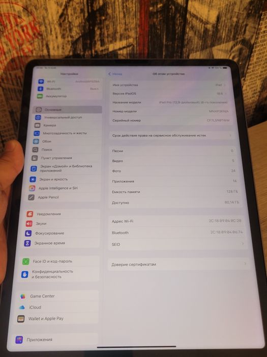 Ipad pro 12.9 6-го поколения