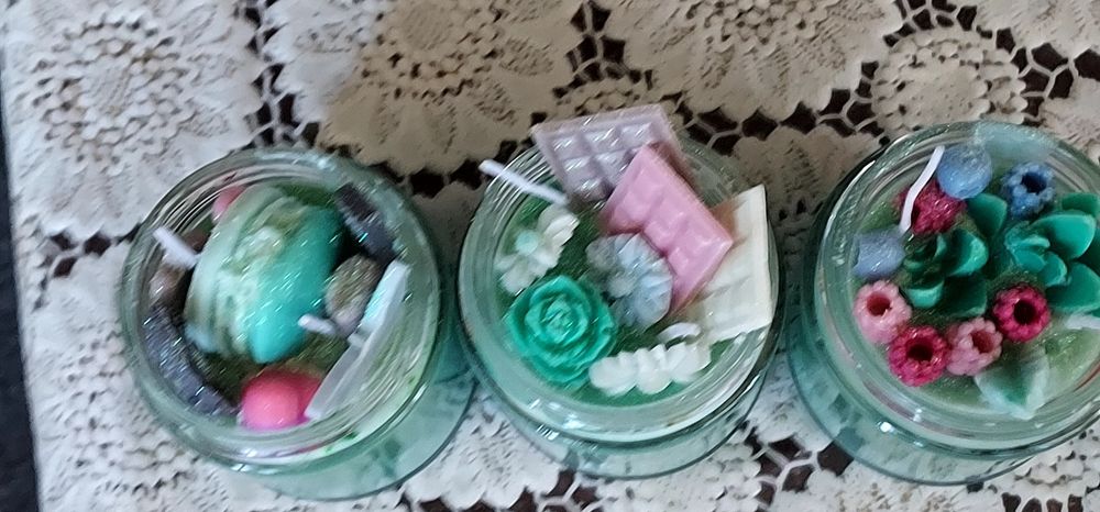 Соеви ароматни свещи в буркан