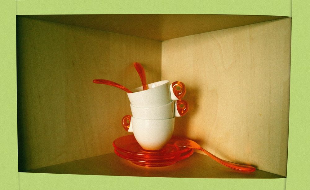 Set cafea Guzzini anii 60