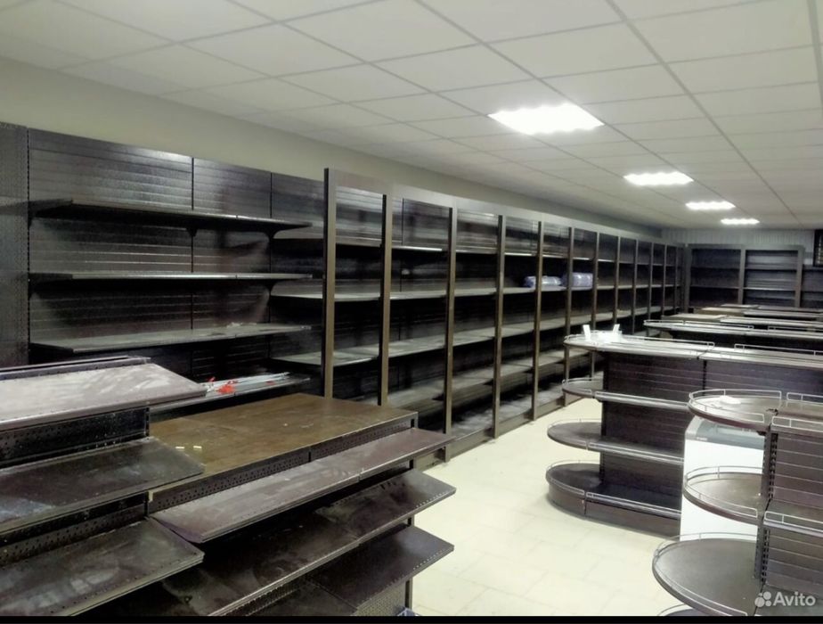 Стеллажи полки витрина хлебница