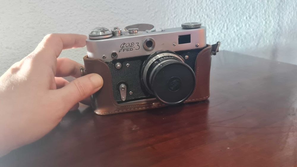 Aparat foto film vintage Fed 3