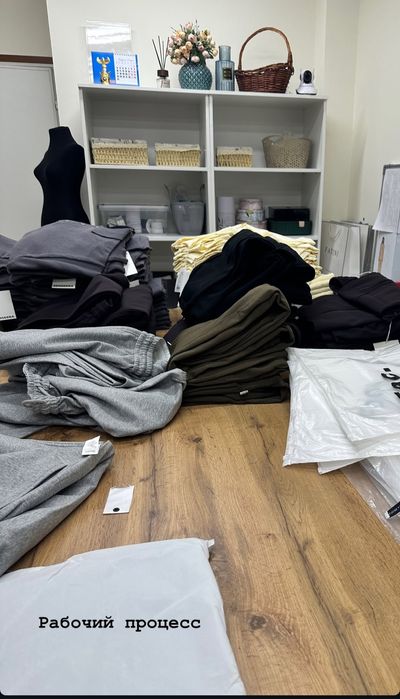 Швейный цех, массовка