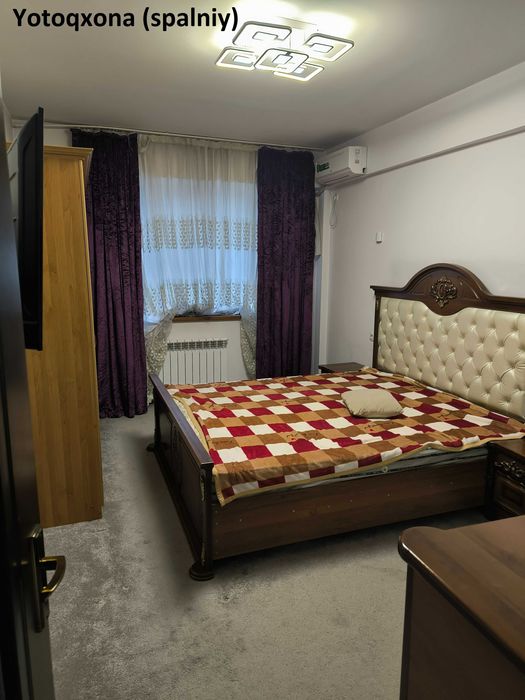 Chuqursoy tatarskiy povorot, 1-qavat 80kv.m, mebel-texnika bilan