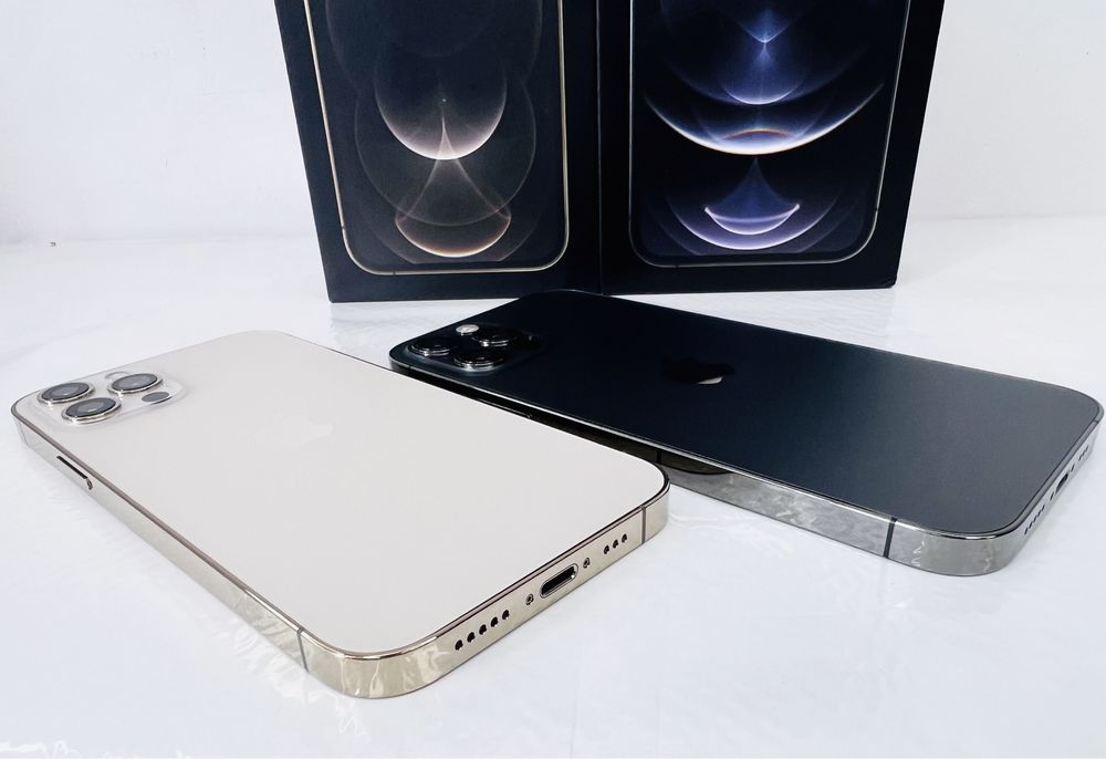 Apple iPhone 12 Pro 128GB Graphite / Gold Перфектен! Гаранция!