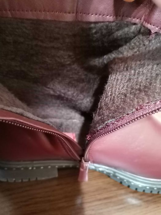 Дамски боти, естествена кожа