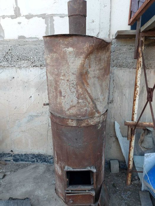 Печь для бани толстостенная новая