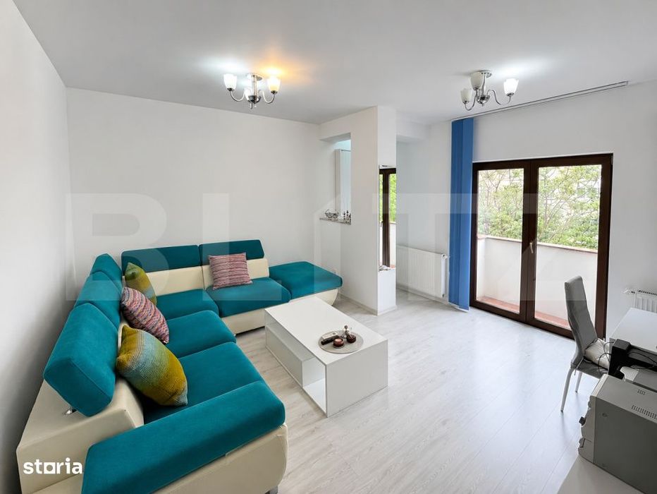 Apartament 3 camere decomandat, 76.76 mp, bloc nou, etaj 2/6 - zona Ce