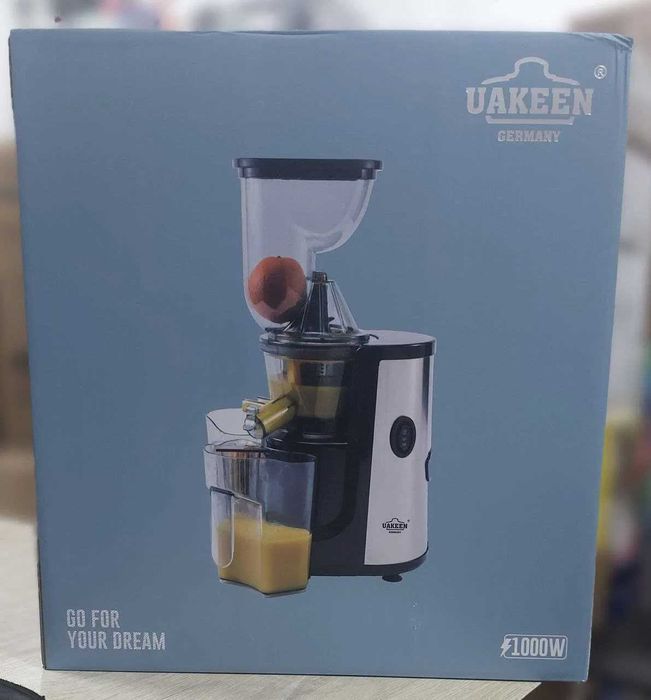 Шнековая соковыжималка Uareen ZL-2201, гарантия 1 год, доставка.