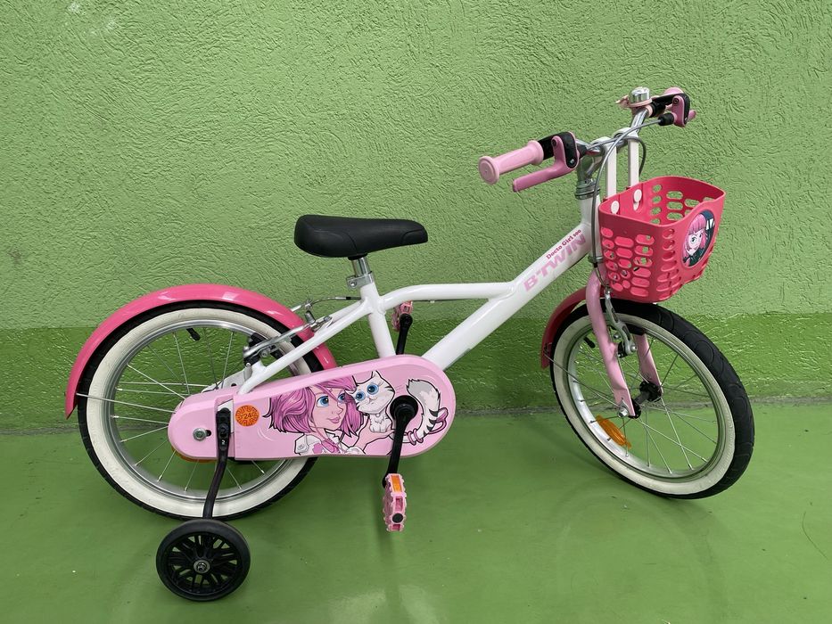 Bicicletă Doctogirl 500 16'' fete 105 - 120 cm