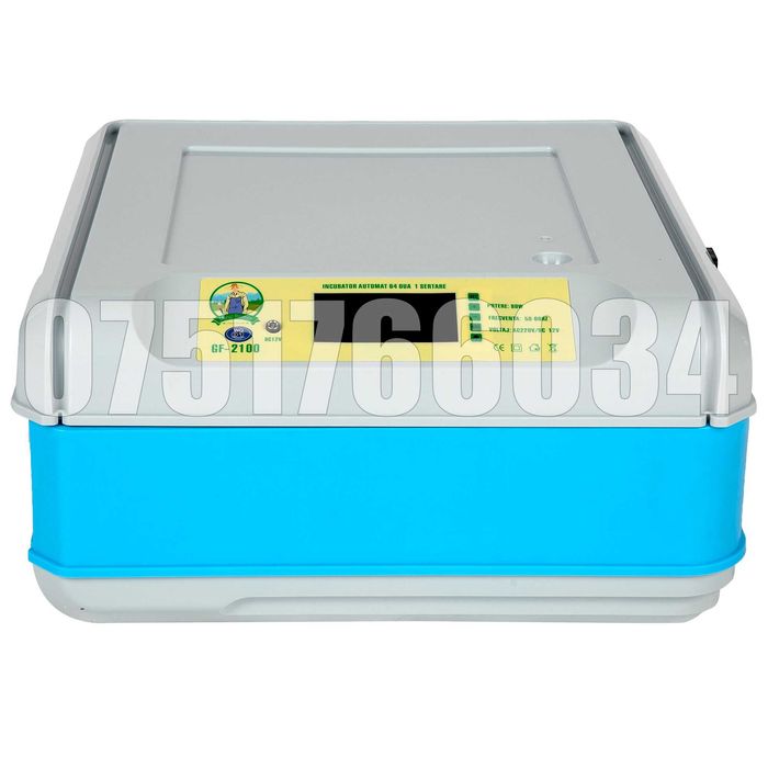 Incubator Clocitoare Automat 64 Oua Gaina Prepelita Gasca Rata MM