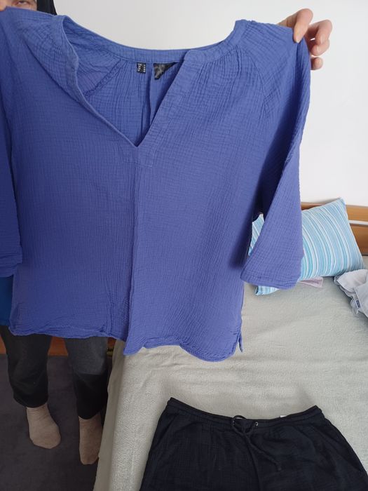 Set muselini bluza și pantaloni