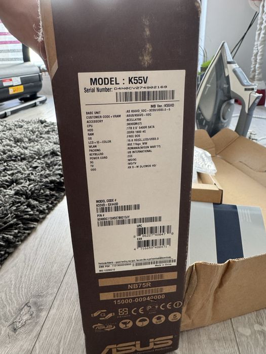 Laptop asus k55v