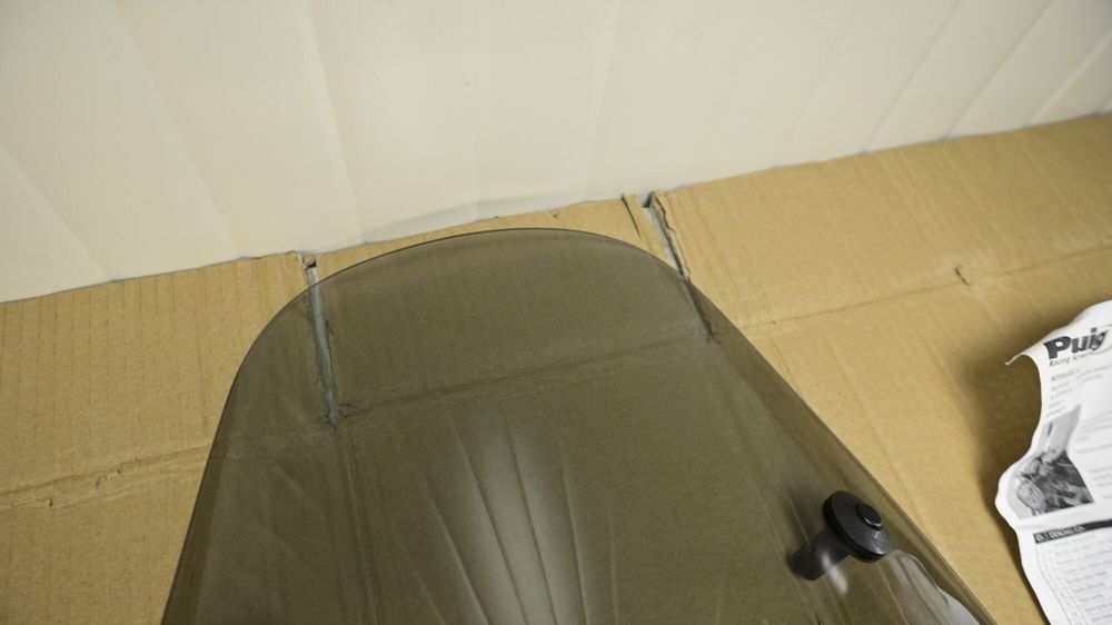 Parbriz Naked Puig 0840 Custom Universal Touring Prindere Ghidon