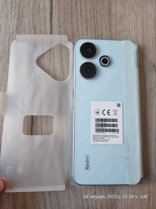 Xiaomi Redmi 13 128GB, Blue, Нов, Гаранция