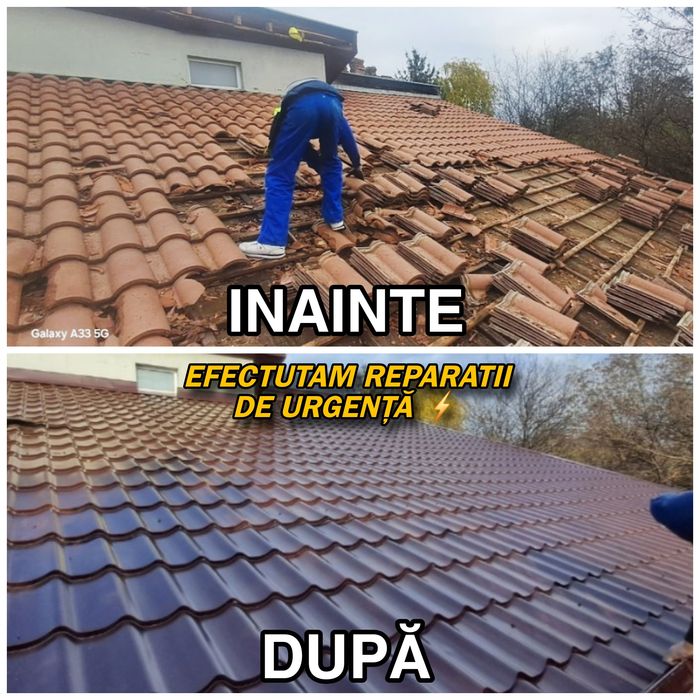 Reparatii Acoperisuri / Vopsire/ Terase&Foisoare / Accesorii / Izolati