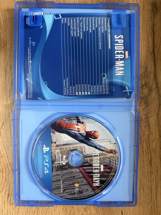 Диск Человек-Паук Ps4