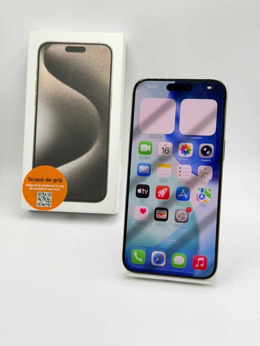 Amanet Lucky Gold VITAN / Iphone 15 PRO MAX / 256 GB 88% BAT 400 INC / Factura / Garantie #55042