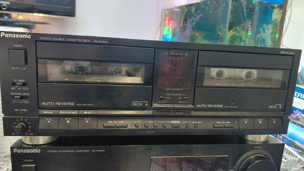 Дека Panasonic. Требует ремонта.