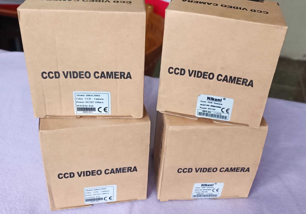 CCD VIDEO камери - 4 броя НОВИ