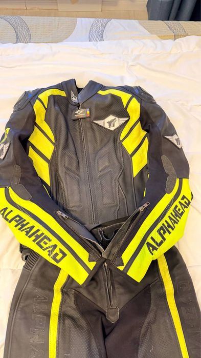 Costum moto dama piele - AlphaHead - Custom
