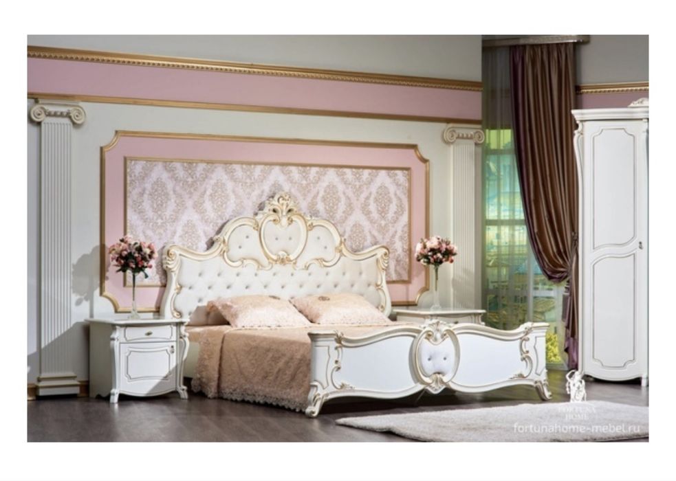 Спальный гарнитур Лорена, с матрасом