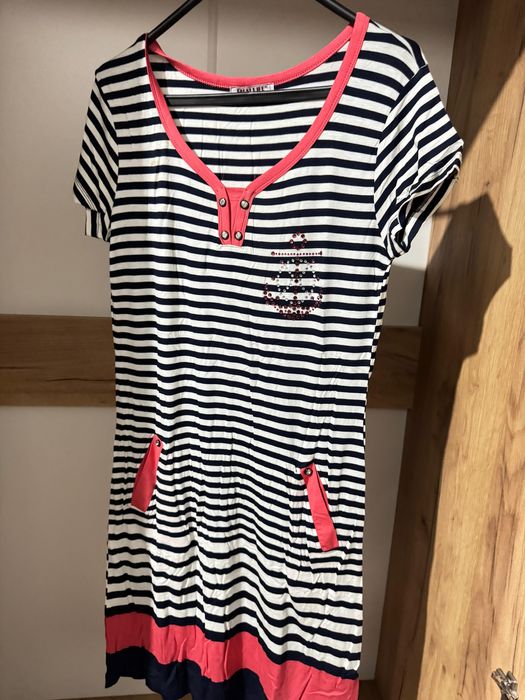 Трикотажные летние платье