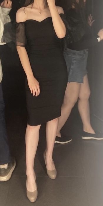 черное платье