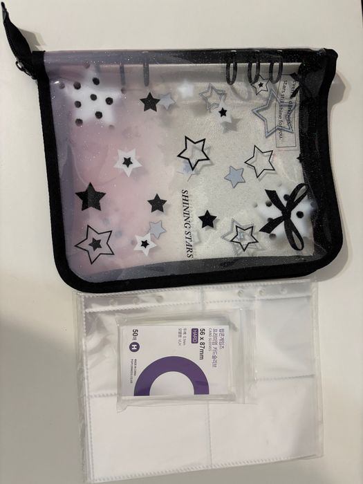 Kpop A5 binder+ pages + sleeves
