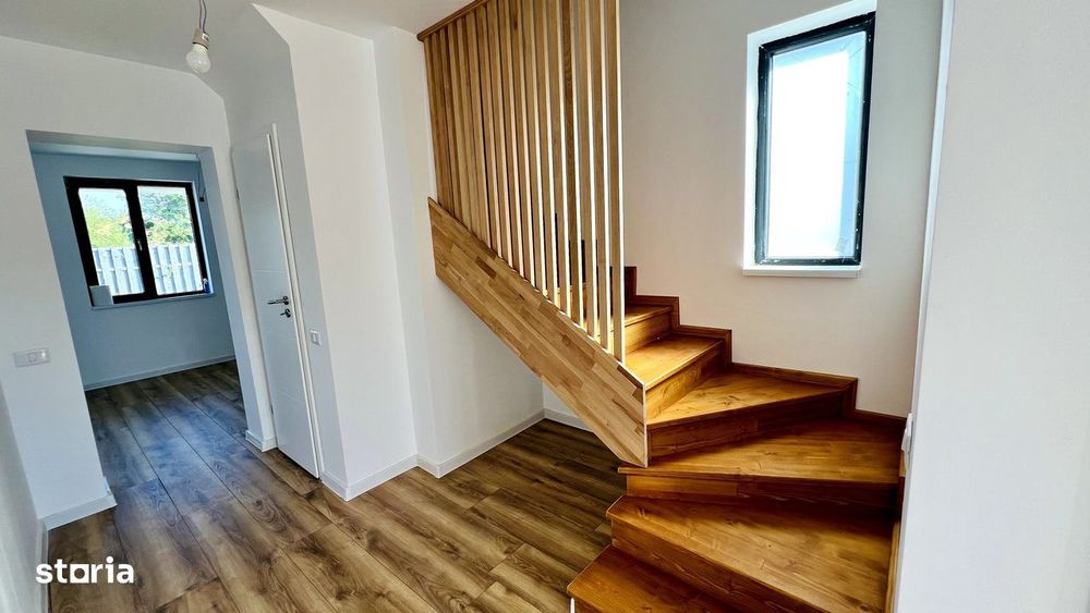 Vilă duplex 180 mp utili + terasă 50 mp | teren 300 mp | Bragadiru |