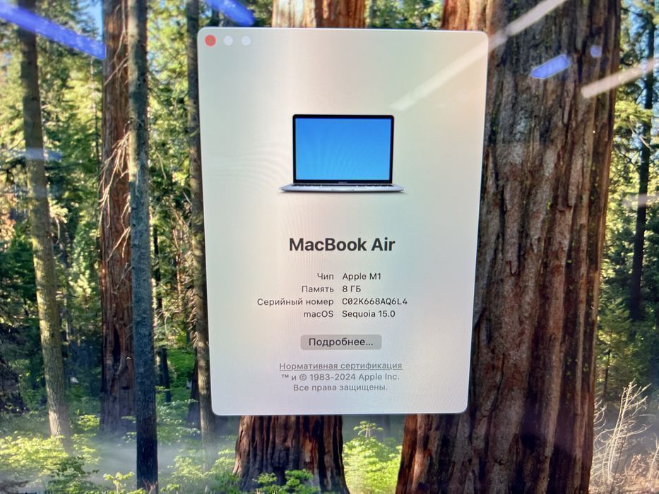 Apple MacBook Air 13,3 M1 2020 | 8GB | 256GB SSD | 97% | 54 циклов