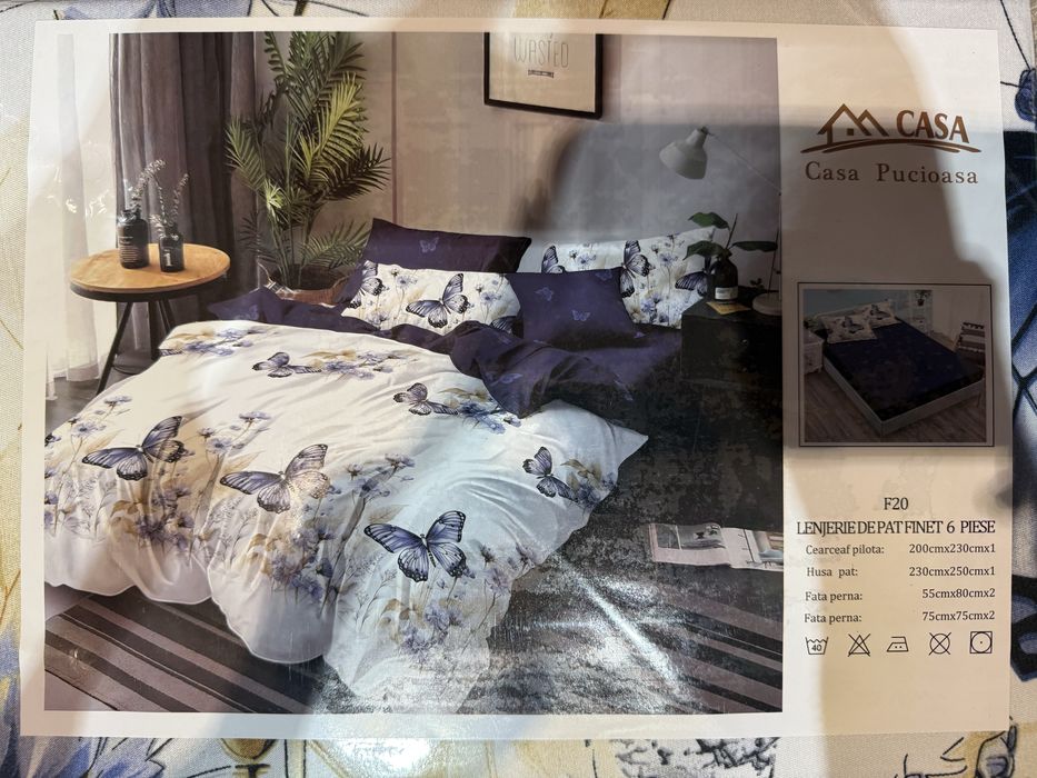 Lenjerii finet, 6 piese