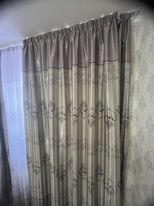 Продам штор с тюлем