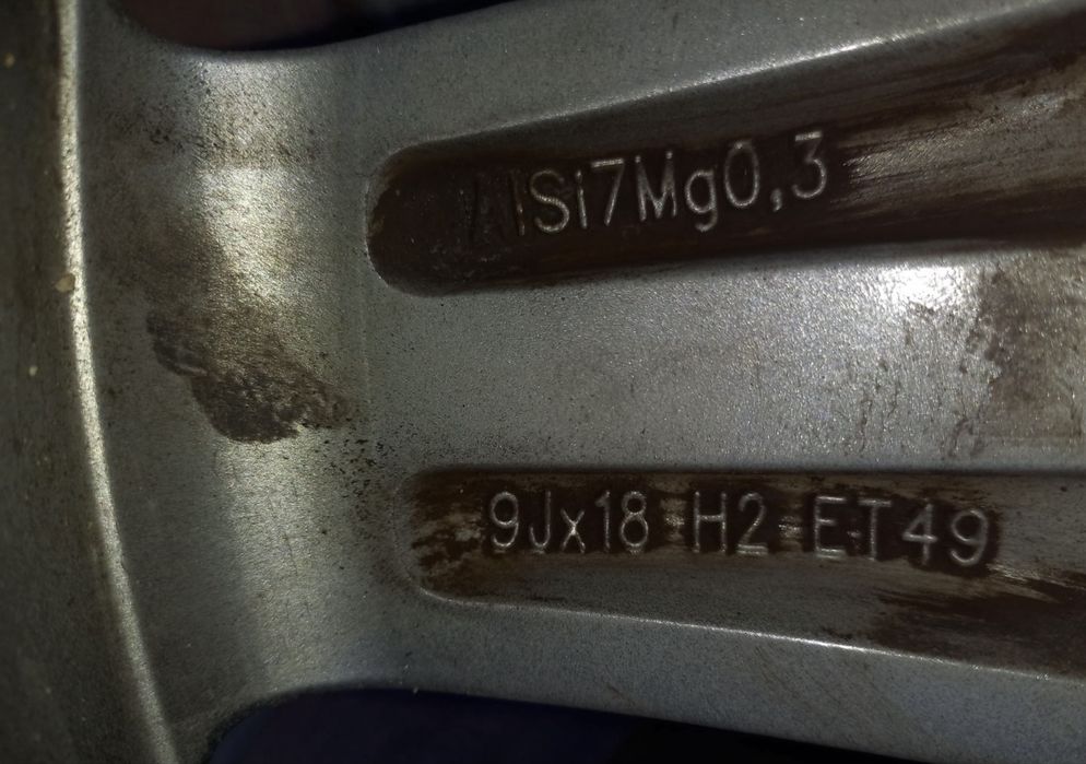 Диски разноширокие r 18