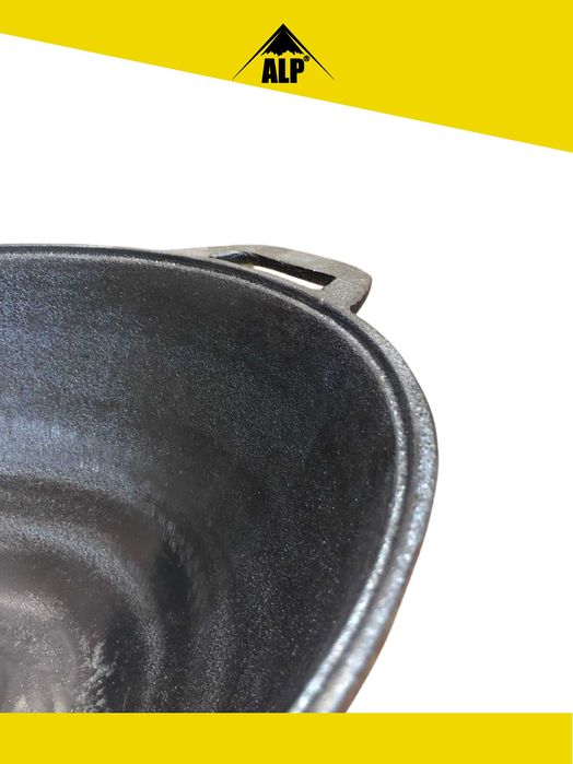 Чугунные Казан  5 л +Крышка сковороды