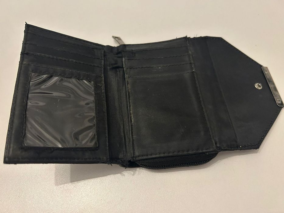Portofel negru de imitatie piele dama