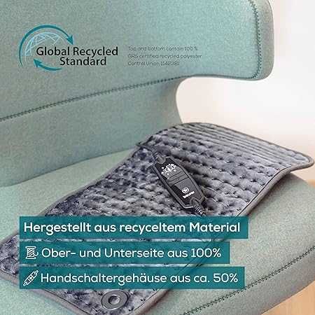 Нагревателна подложка Beurer HK123 Green Planet 60 x 30 см , сива