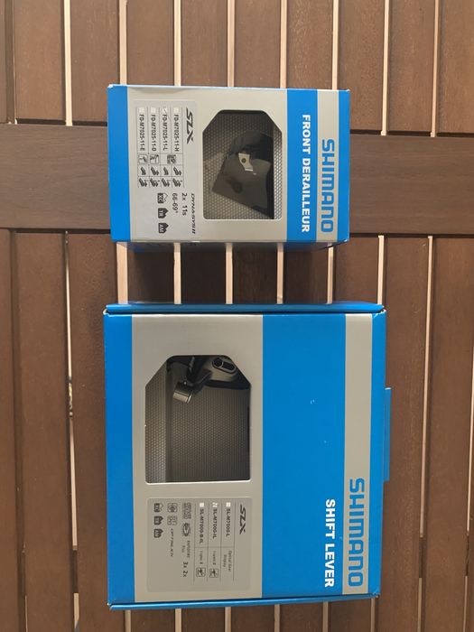 Shimano XTR, Deore XT, SLX нови главина, преден дерайльор и команда