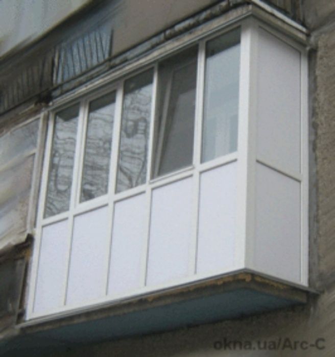 Пластиковых окна и балконы