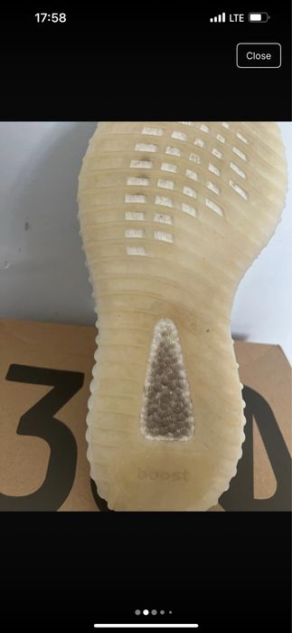 Yezzy 350 v2 cloud white