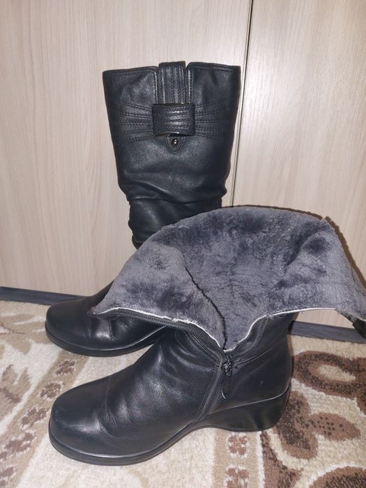 Сапоги женские натуральные