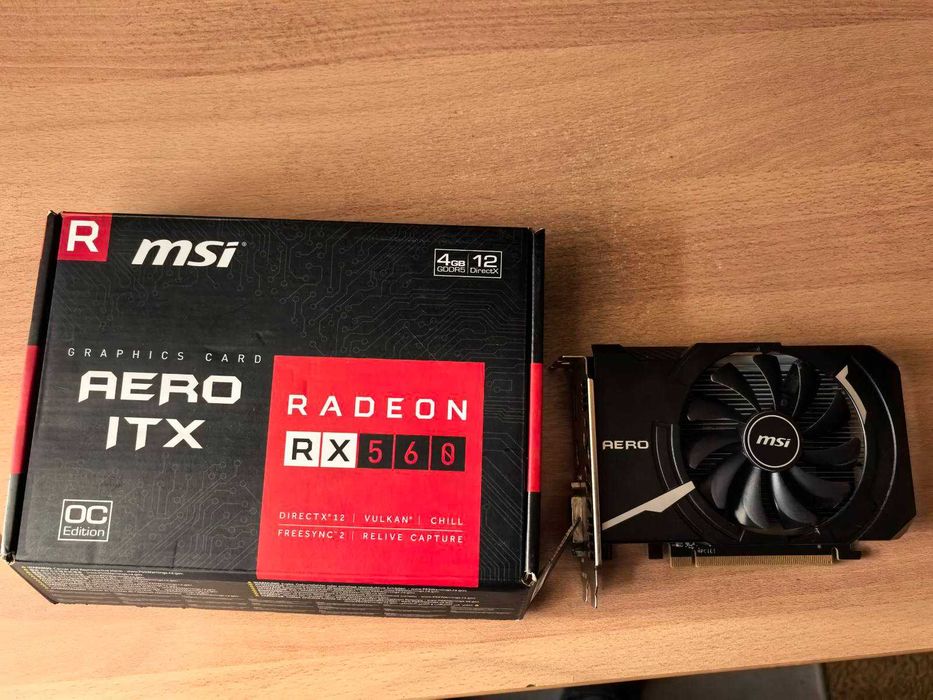MSI Radeon RX 560 AERO ITX 4G OC