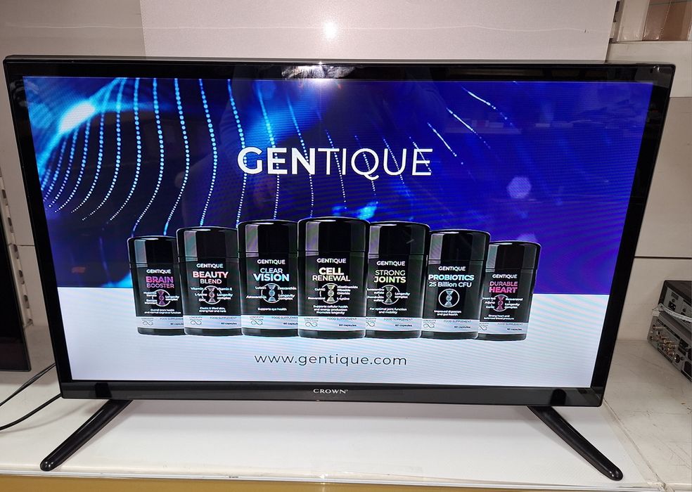 32" led tv Crown телевизор