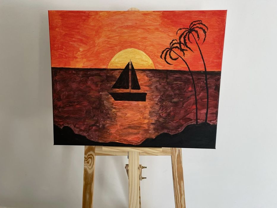 Tabloul pictat manual