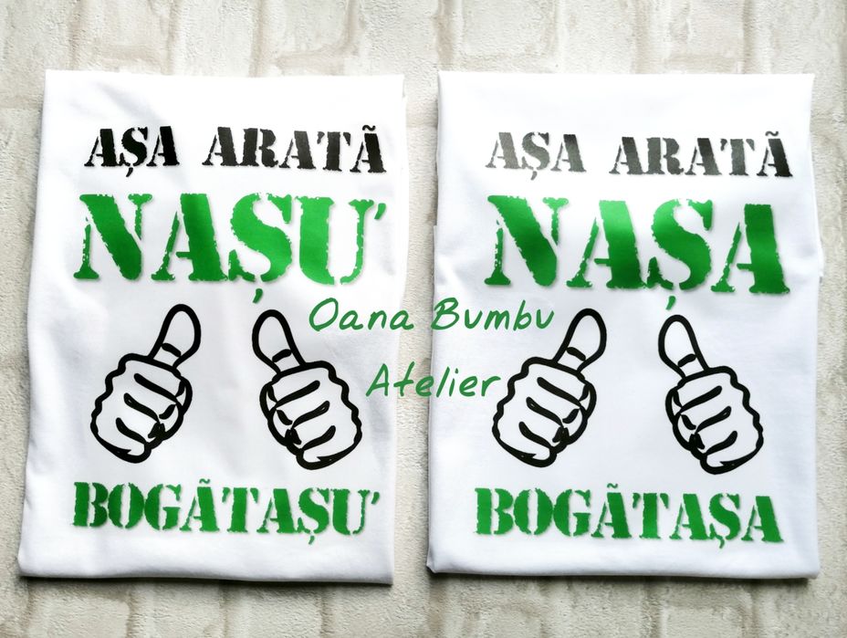 Tricouri aniversare pentru adulti si copii