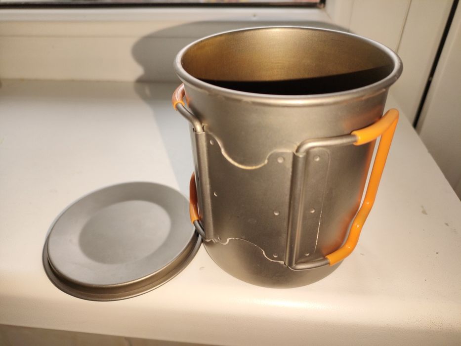 Кружка титановая 450 мл