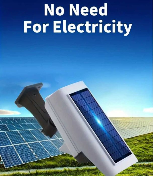 Соларна Лампа Камера с дистанционно 180W Мощност 77LED