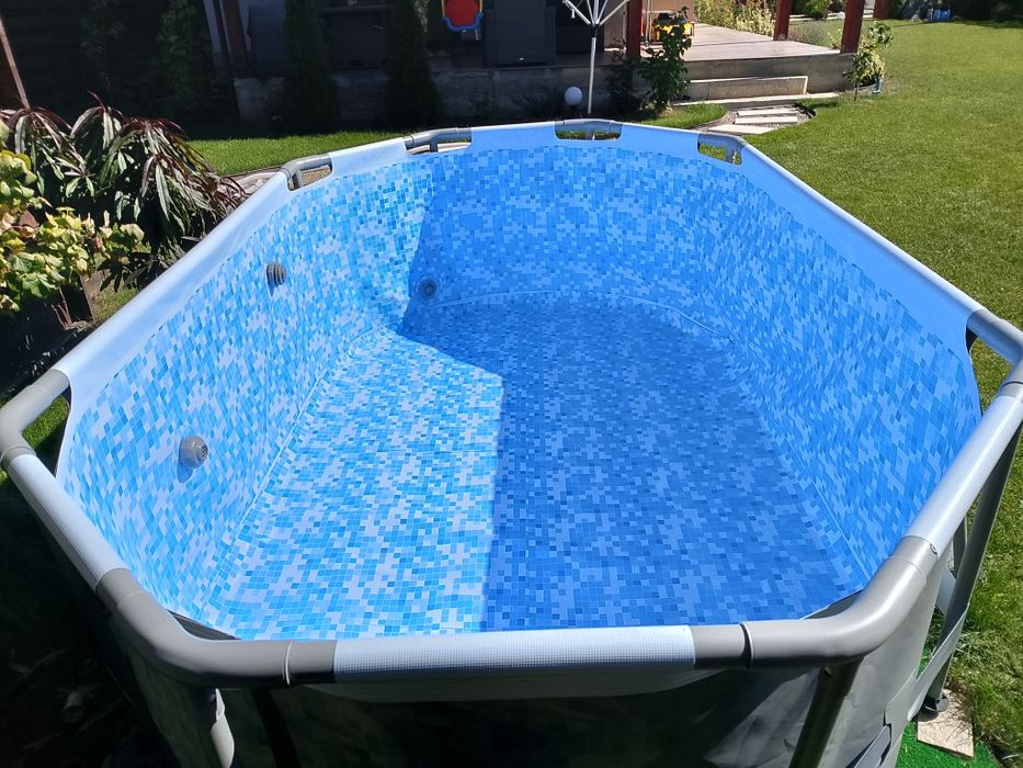 Piscină ovală 3x2 m