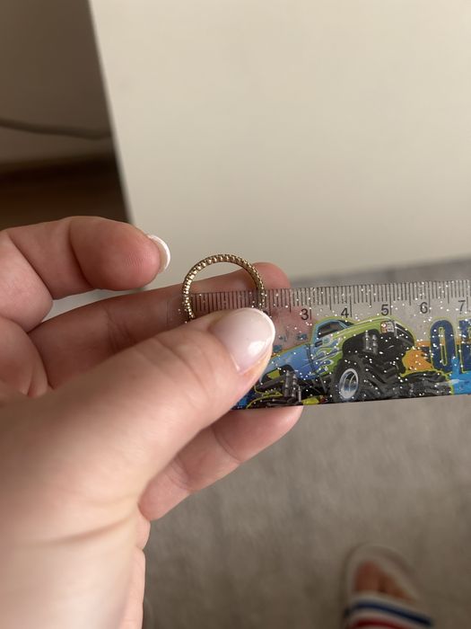 Златен пръстен халка  14 к